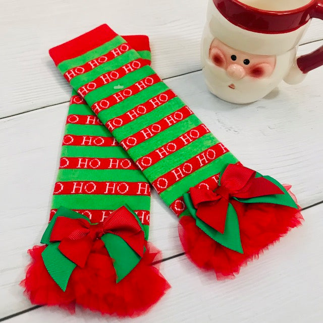 Red & Green HolidayLeg Warmers | FREE SHIPPING